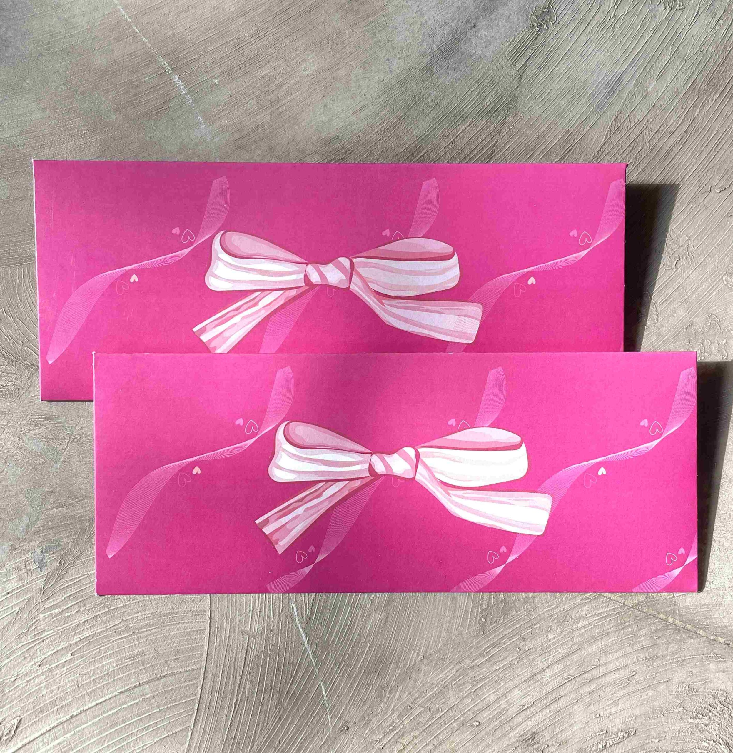 PINK Bow - Cash Envelope - Image 2